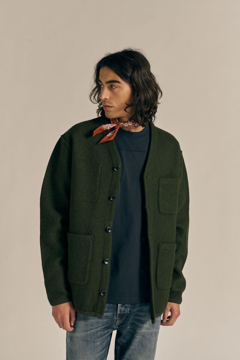 VESTE SEIJI DEEP GREEN