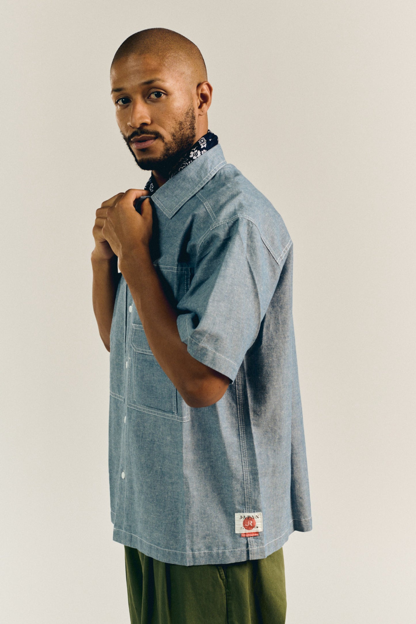 CHEMISE SIAN CHAMBRAY BLUE