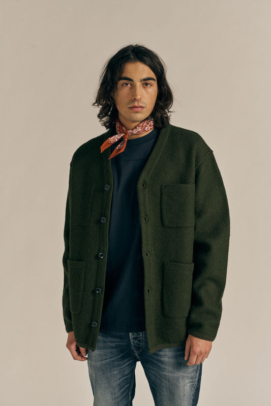 VESTE SEIJI DEEP GREEN