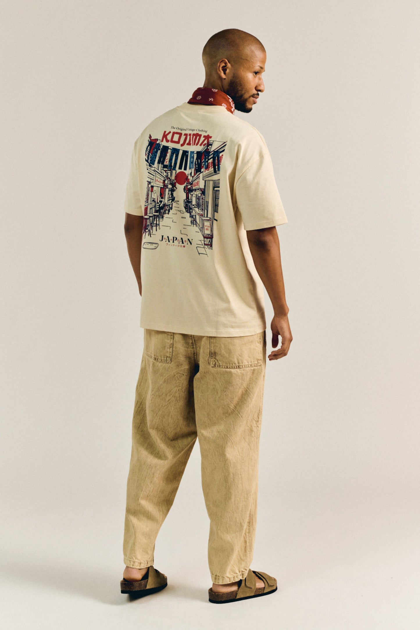 T-SHIRT KOJIMA CHALK