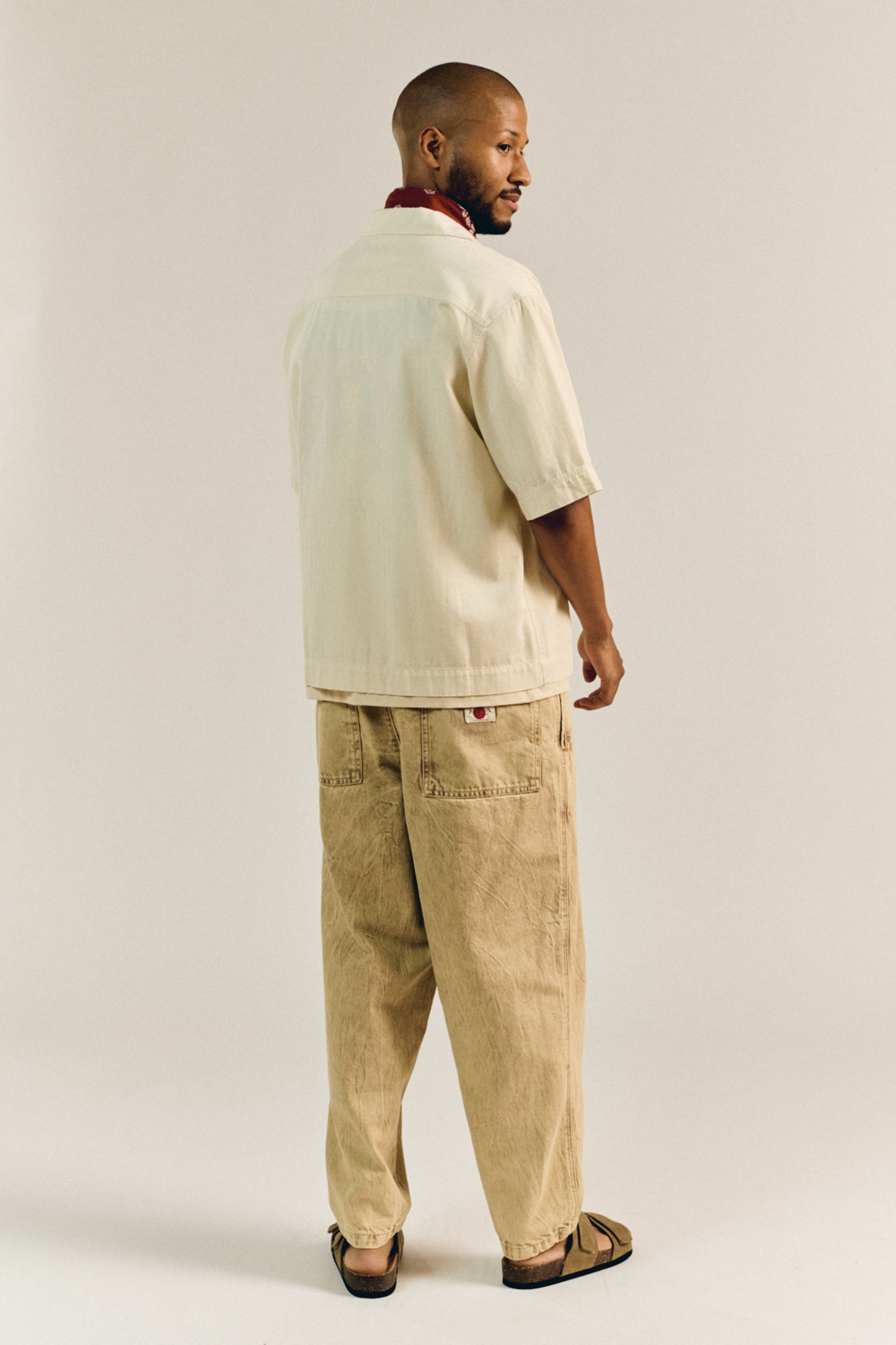 CHEMISE TAHAR CHALK
