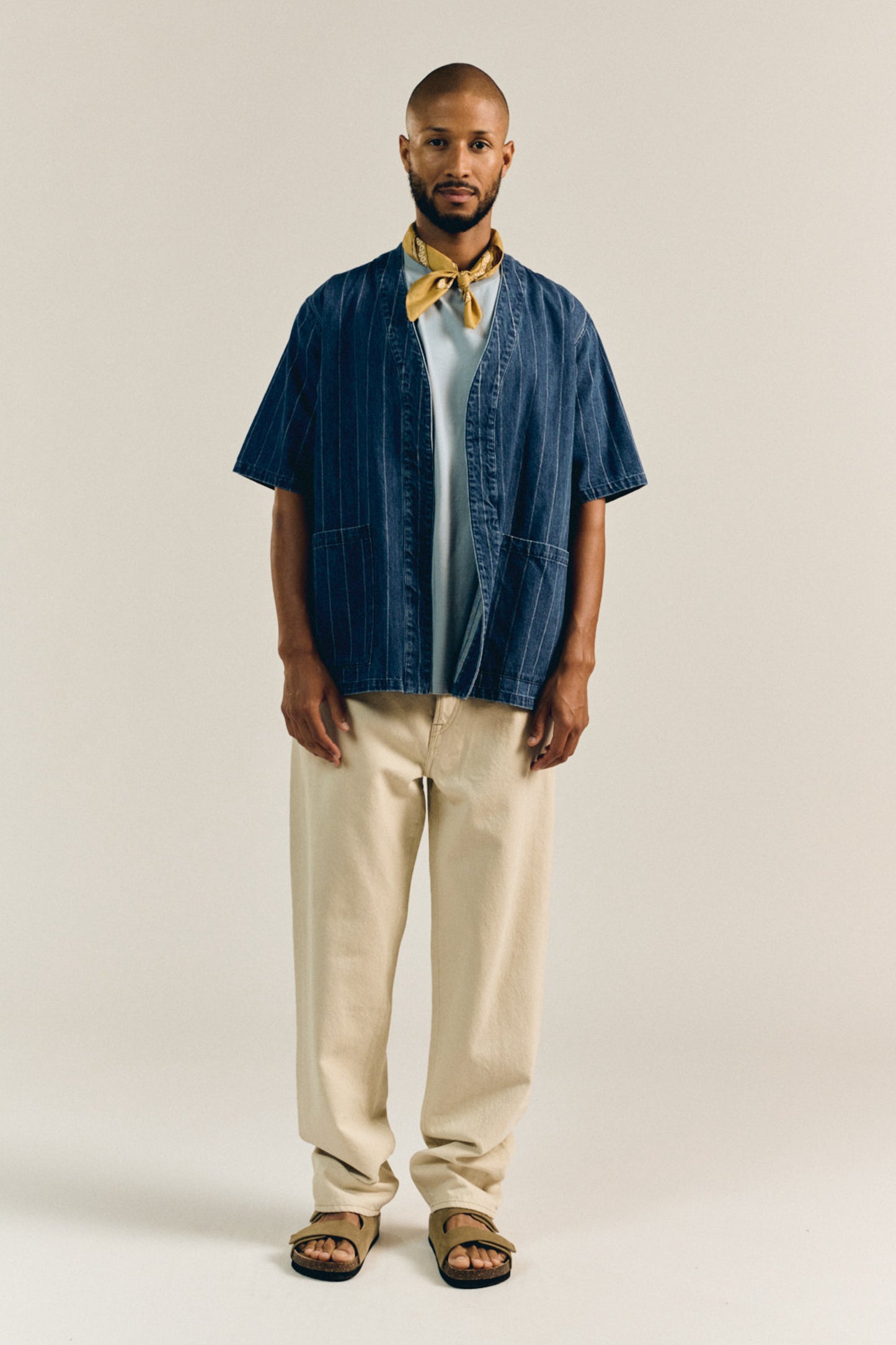 PANTALON FUKIU ECRU