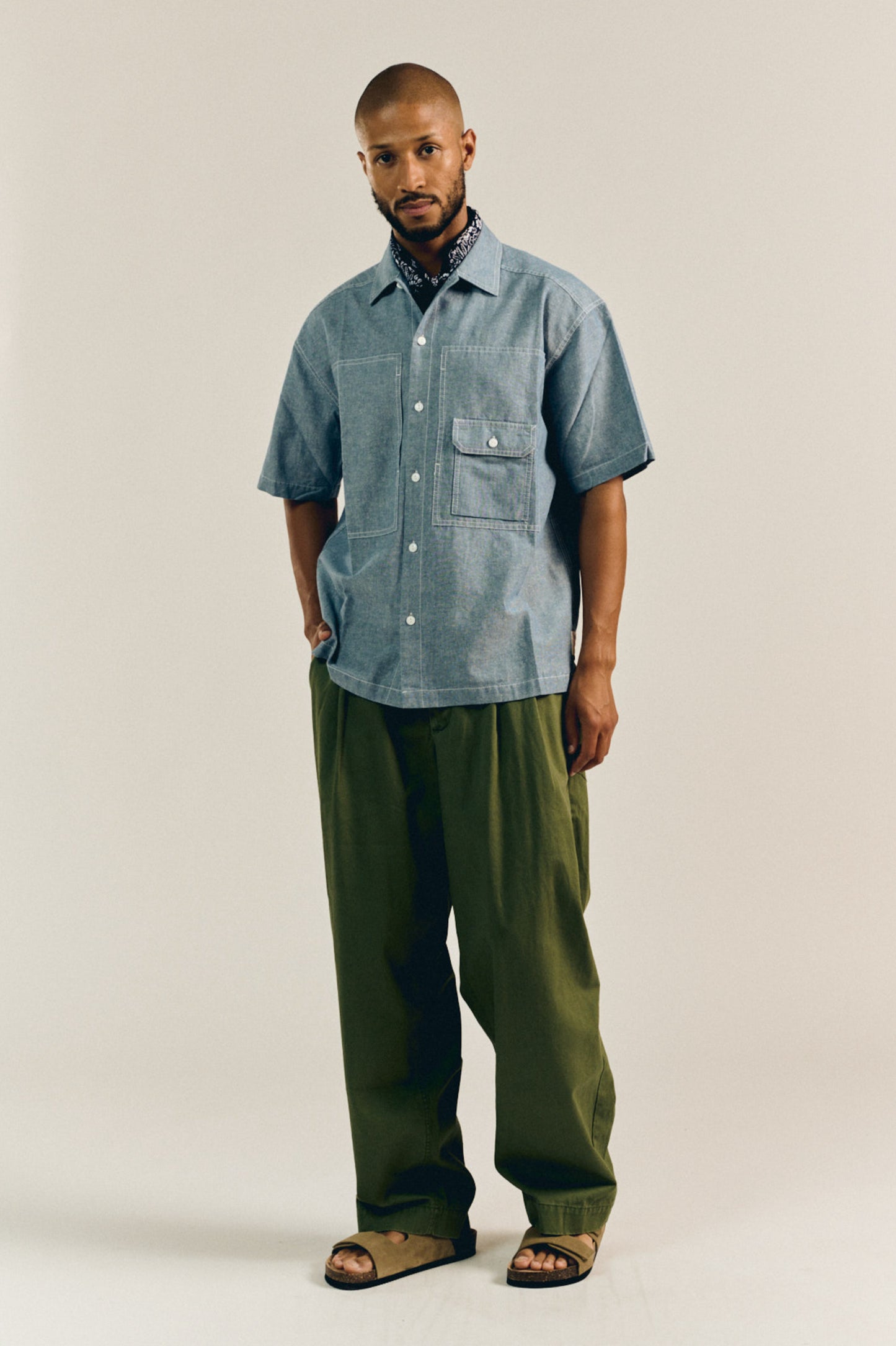 CHEMISE SIAN CHAMBRAY BLUE
