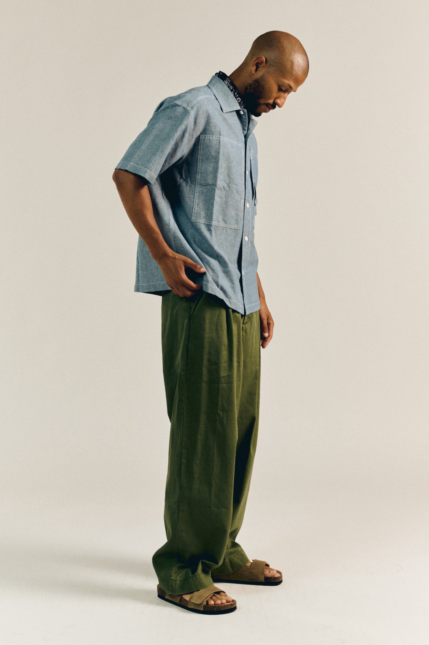 CHEMISE SIAN CHAMBRAY BLUE